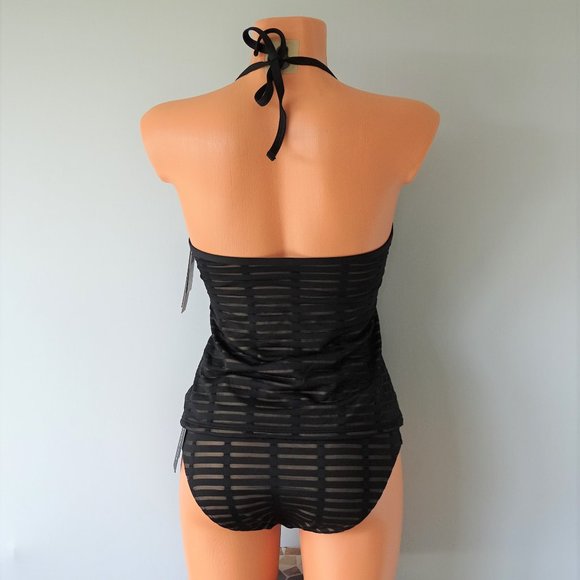 Kenneth Cole 2 Pc Off The Grid Tankini Set NWT - Picture 4 of 4